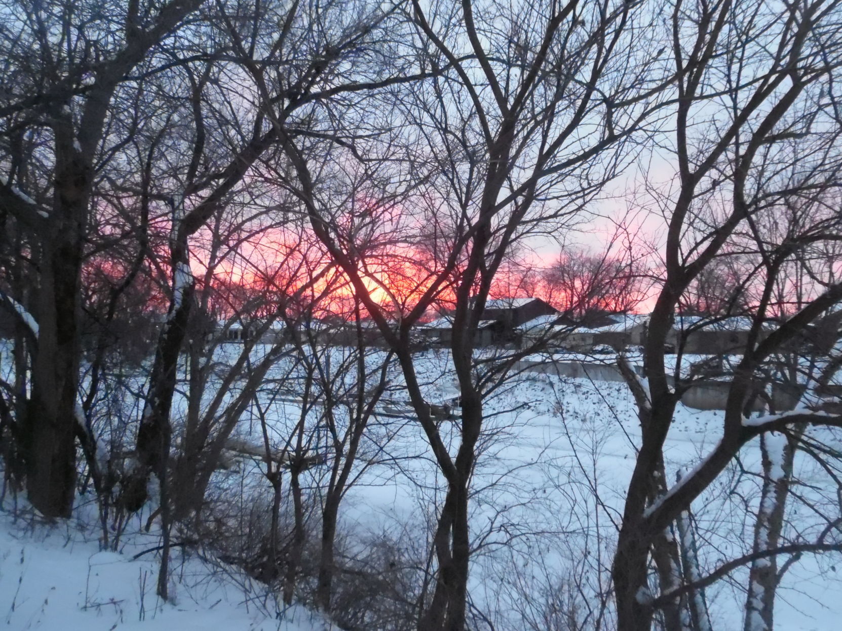 Sunset on the island